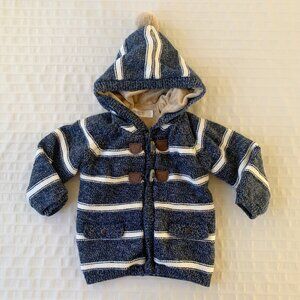 Mayoral Hooded Knit Sweater / Jacket • 12 Months
